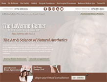 Tablet Screenshot of lovermecenter.com